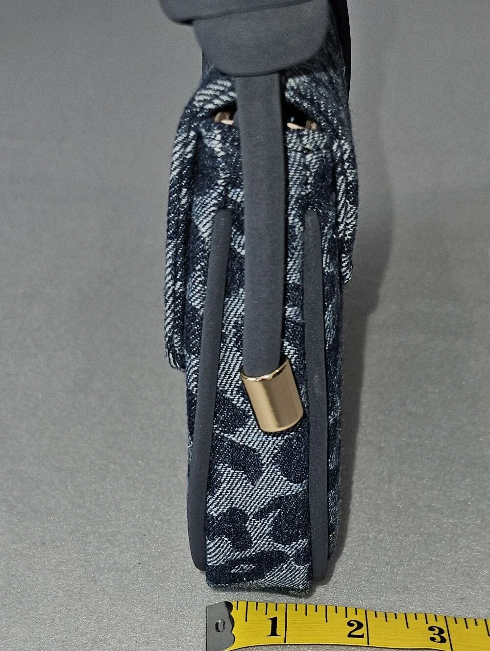 RARE - NWT ALDO Alodalegyn Denim Leopard Print Shoulder Bag – Trendy Y2K